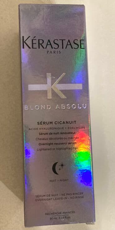 Nega kose: Kerastas noćni serum za oporavak plave kose, 90 ml — 2