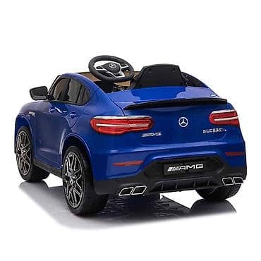 deciji dzipovi na akumulator cene: Džip Mercedes‑Benz AMG GLC 63S Coupé – plavi (licencirani dečiji — 4