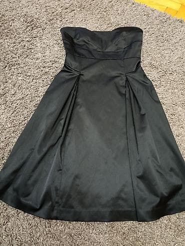 Haljine: MEXX elegantna crna haljina - Model: strapless/korset kroj sa — 5