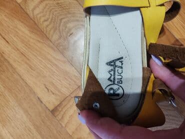 kozne mokasine sa debelim djonom: Sandals, 40 — 7