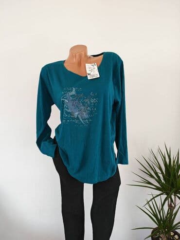 Overalls: Nova bluza Pamuk Veličina XL Poluobim 55 cm+ Za sve informacije i — 1