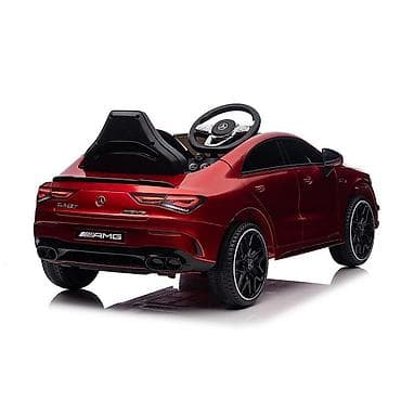 dečije sedište za auto: Mercedes CLA 45 AMG – Crveni, auto na akumulator za decu Šifra — 1