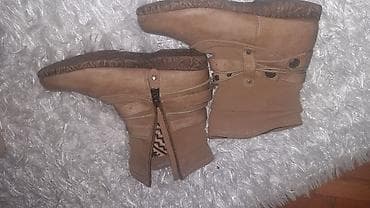 obuća: High boots, 37, color - Brown — 2