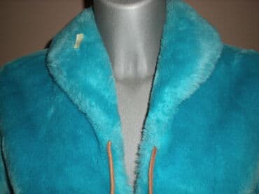 haljine secene ispod grudi: S (EU 36), With lining, Faux fur, color - Light blue — 3
