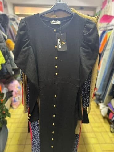 Džemperi, kardigani: S (EU 36), M, bоја - Crna, Večernji, maturski, Kratkih rukava — 1