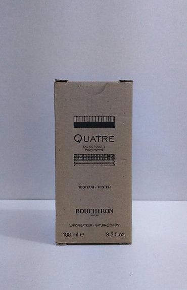 sanel parfemi: BOUCHERON QUATRE HOMME EDT100ML TSTR | Boucheron Quatre homme — 1