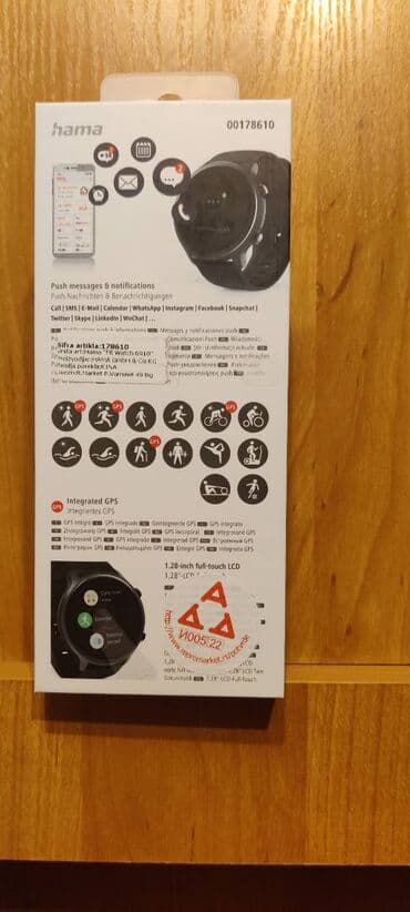 smart sat y68 asst: Smart watch, Hama, Unisex — 3
