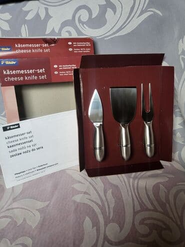 kuhinjski nozevi solingen: Kuhinjiski komplet Stainless Steel oznaka 18/10 Nemacka. Trodelni deo — 1
