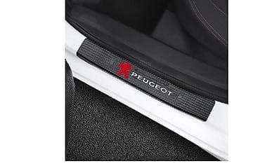 Stikeri za prag automobila - karbon PEUGEOT Stikeri za prag na lalafo.rs Stikeri za prag automobila - karbon PEUGEOT Stikeri za prag