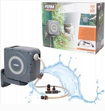 metro rostilj: FERM Automatski nosač creva 15m – zidni | NOVO 2 godine garancija ✅ — 1