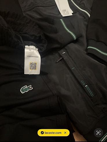esprit jakna muska: Trenerka Lacoste, bоја - Crna — 3