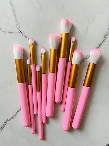 helanke za trudnice pepco: Cetkica za sminkanje Set sadrzi 10 cetkica Dostupne boje — 1