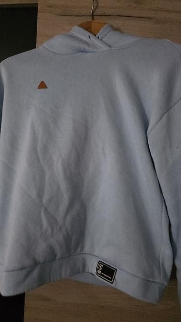 duks 98: Plava dukserica s kapuljačom - Boja: svetloplava - Dizajn — 1