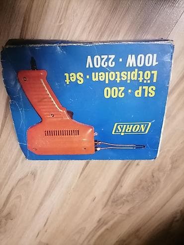 Heftalice: Pistoljska lemilica NORIS SLP-200 – 100 W, 220 V - Model: NORIS na lalafo.rs — 1 Heftalice: Pistoljska lemilica NORIS SLP-200 – 100 W, 220 V - Model: NORIS — 1