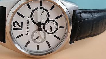 planeta muske torbice: Muški ručni sat Bruno Banani - Kućište od nerđajućeg čelika, poleđina — 7