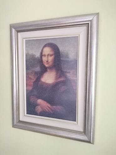 Mona Liza ili Đokonda puzle reprodukcija čuvenog Leonarda de Vinčija