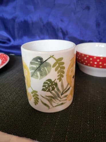 solje za caj: Set nov,deciji nemacki,najfiniji kostani kineski porcelan. Set za — 10
