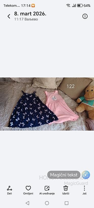 ljubicaste cipele: Veličina 122 Paketić dečje odeće za devojčice – više komada Sadržaj — 3