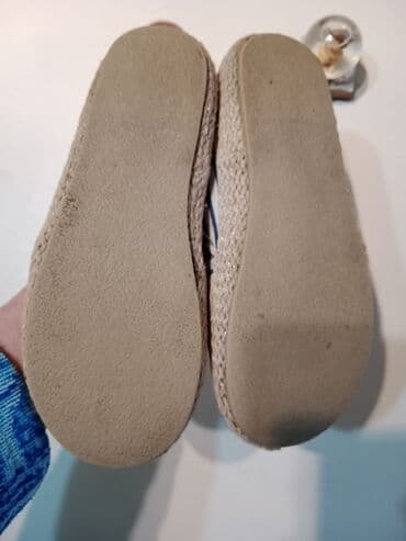 heklane haljinice za djevojčice: Espadrilles, Size - 34 — 8