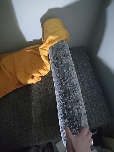 Sivi tapacirani naslon/valjkasti jastuk za ugaonu garnituru ili kauč na lalafo.rs Sivi tapacirani naslon/valjkasti jastuk za ugaonu garnituru ili kauč