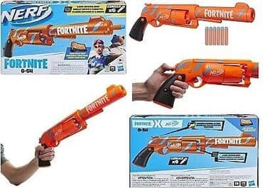 kinder igracke strumfovi: NERF Fortnite 6-SH Dart Blaster NOVO — 3