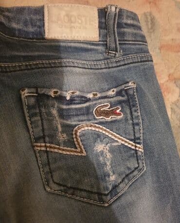 pocepane pantalone: 26, Jeans, Regular rise, Straight — 3