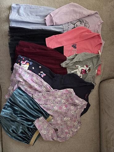 6000 din za decu: Paket dečije garderobe za devojčicu vel. 110/116 — 3