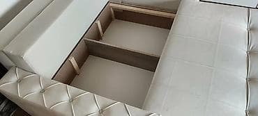 Postolja za stolove: Lux Dvosjed na razvlačenje sa sandukom za odlaganje - Moderan — 4