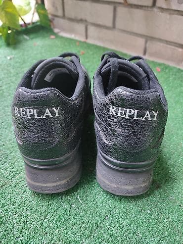suknje za svadbu: Replay ženske patike – crne - Model: Replay Sneaker, šifra na jeziku — 3