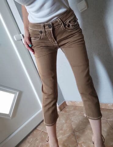 pantalone s: S (EU 36), Normalan struk, Drugi kroj pantalona — 2
