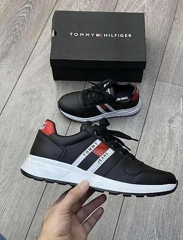patike italijanske: Tommy Hilfiger Tommy Jeans patike – muški model - Boja: crna sa belim — 1