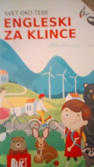 Mini knjiga engleski za klince svet oko tebe