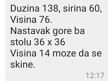 polovan krevetac za bebe: Radni/računarski sto od univera u boji svetlog drveta, sa više — 3