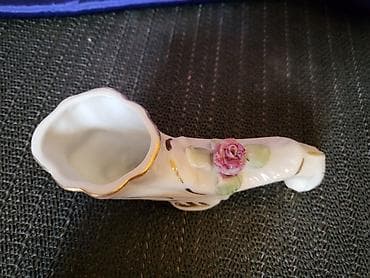 solje zajecar: Figura nova tkz opanak,Zajecar porcelan 70te. Figura,vazica nova — 6