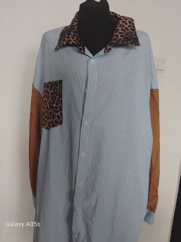 zara haljine na preklop: Sab 4XL (EU 48), color - Multicolored, Oversize, Long sleeves — 2