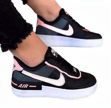 Nike Air Force 1 Shadow patike – ženski model - Dizajn: višeslojni