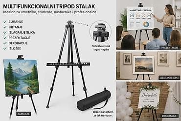 rc formula 1: Podesivi slikarski stalak – tripod štafelaj sa torbom Praktičan i — 1