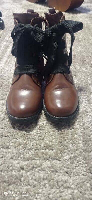 stradivarius jakna sa krznom: Ankle boots, 38 — 1