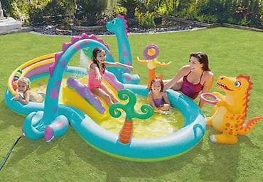 All for children's playground: 57135 Intex dinoland bazen – igraonica za decu Bazen igraonica sa — 2