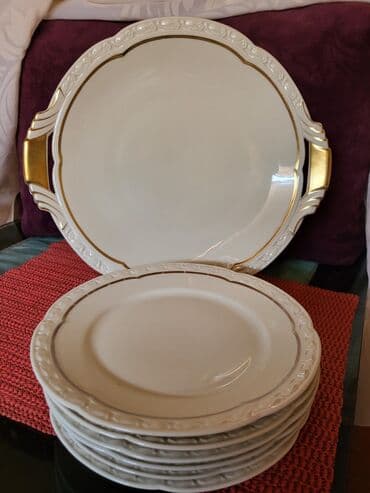 plasticne case za desert novi sad: Servis za torte,kolace 1929 do 1972g. Edelstein Bavaria. Servis za — 9