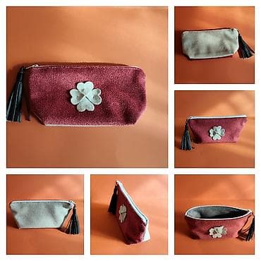 dior torba cijena: Ručna torbica/neseser od antilop kože - Materijal: mekana — 1