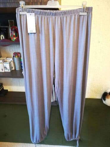 pantalone za punije: 2XL, Normalan struk, Ravne nogavice — 1