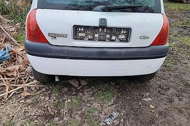 auto presvlake po meri: BRANIK ZA RENAULT CLIO | Renault Clio 2 zadnji branik beli — 1