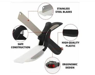 lazy bag za decu: Clever Cutter-2u1 kuhinjski nož i daska. Clever Cutter kombinuje — 2