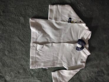 Set de dečije garderobe za dečaka, dugih rukava: - Bela — 1