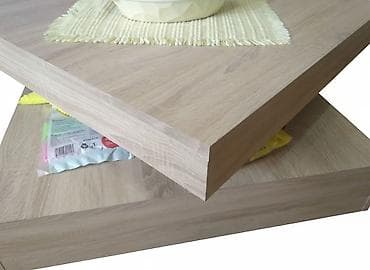 manikir stolovi: Rotirajući klub sto✅ •Dimenzije: š:78 (93) x v:34.9 x d:78cm — 2