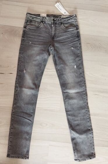 srebrni lanac sa krstom cena: 28, 32, Jeans, Regular rise, Other model — 1