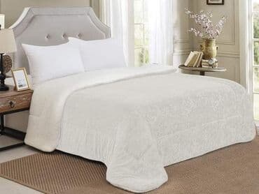 vuneni jorgani kupujemprodajem: Jorgan mikro pliš krzno Dimenzije-200*220(sa radom) 200*200 (štepani) — 1