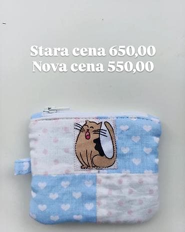 manual torbe cena: Ručno šiveni mini-neseseri/novčanici sa rajsferšlusom - „mačkasti“ — 3