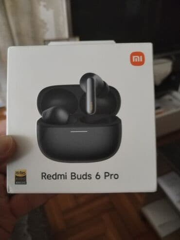 punjac za bluetooth zvucnik: Redmi Buds 6 Pro su bežične slušalice koje nude Hi-Res Audio Wireless — 1